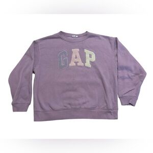Gap Crewneck Sweatshirt - Purple - Size M